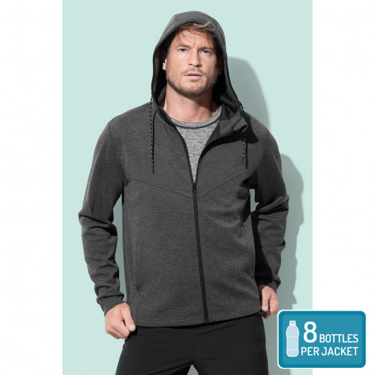 Mens Recycled Scuba Jackets Model